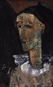 Amedeo Modigliani Pierrot oil painting artist